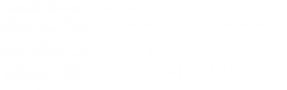 TVCA White out logo